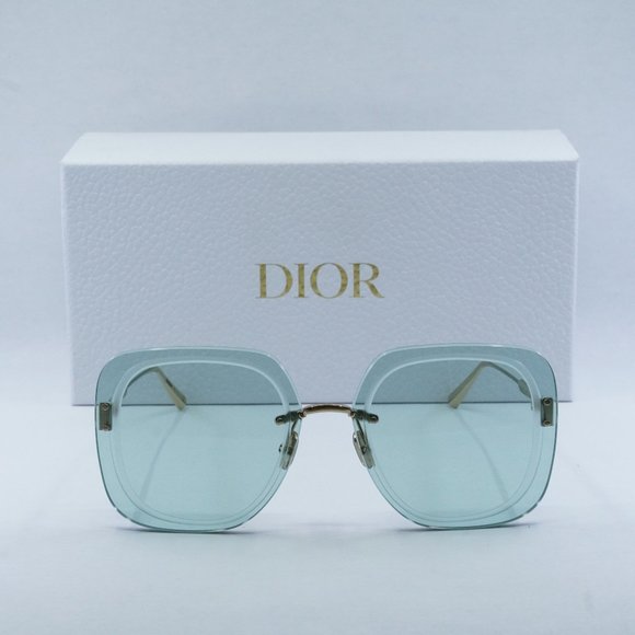 Dior ULTRADIOR SU B0O0 Square Sunglasses - Gold/Green